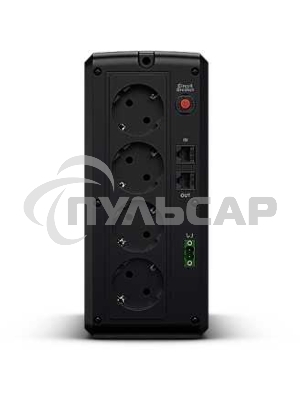 Источник бесперебойного питания UPS CyberPower UT1200EG Line-Interactive 1200VA/700W USB/RJ11/45/Dry Contact (4 EURO)