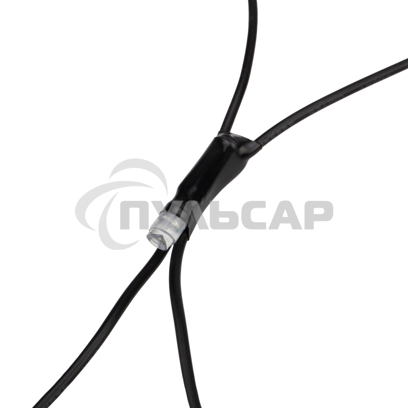 Гирлянда Neon-night Сеть 2х2х1.5 м, свечение с динамикой, прозрачный ПВХ, 136 LED, 230 В, цвет свечения теплый белый