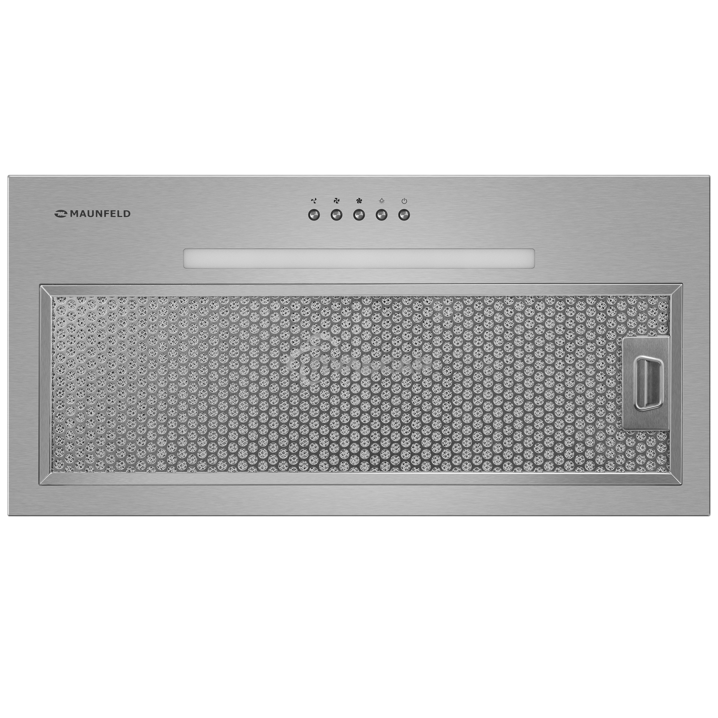 Вытяжка встраиваемая MAUNFELD TRAPEZE 603EM нержавеющая сталь, 60 см, 1150 куб. м/ч, 45 дБ