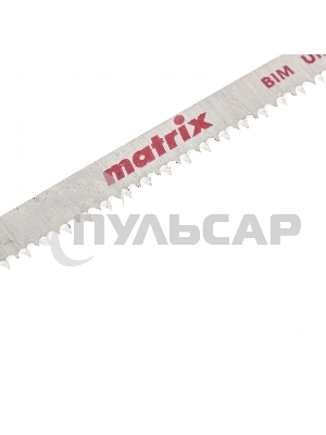 Полотна для электролобзика Matrix по дереву с покрыт.,3 шт.T101AIF,72x1,7мм,Bimetal