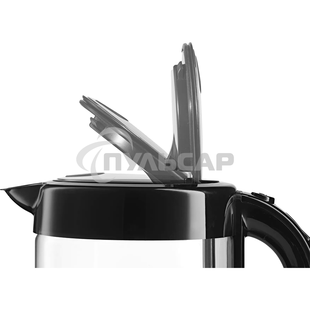 Чайник электрический Bosch TWK70B03 1.7л. 2400Вт черный (корпус: стекло)