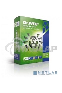 ПО DR.WEB Security Space 3 ПК/1 год (BHW-B-12M-3-A3/AHW-B-12M-3-A2)