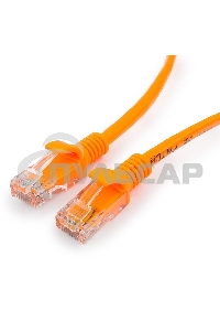 Патч-корд UTP Cablexpert кат. 5e, 1м, литой, многожил. (оранжевый)