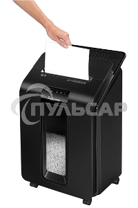 Шредер Fellowes AutoMax 100M (секр.P-4)/фрагменты/100лист./23лтр./скрепки/скобы/пл.карты