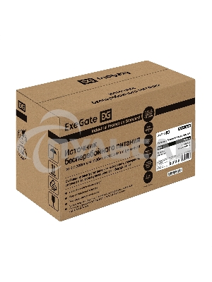 Источник бесперебойного питания ExeGate Power Smart ULB-650.LCD.AVR.1SH.2C13 650VA/360W, LCD, AVR,1*Schuko+2*C13, металлический корпус, черный