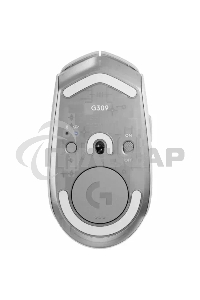 Мышь беспроводная Logitech G309 Lightspeed белый, 25600 dpi, радиоканал, Bluetooth, USB, кнопки - 6