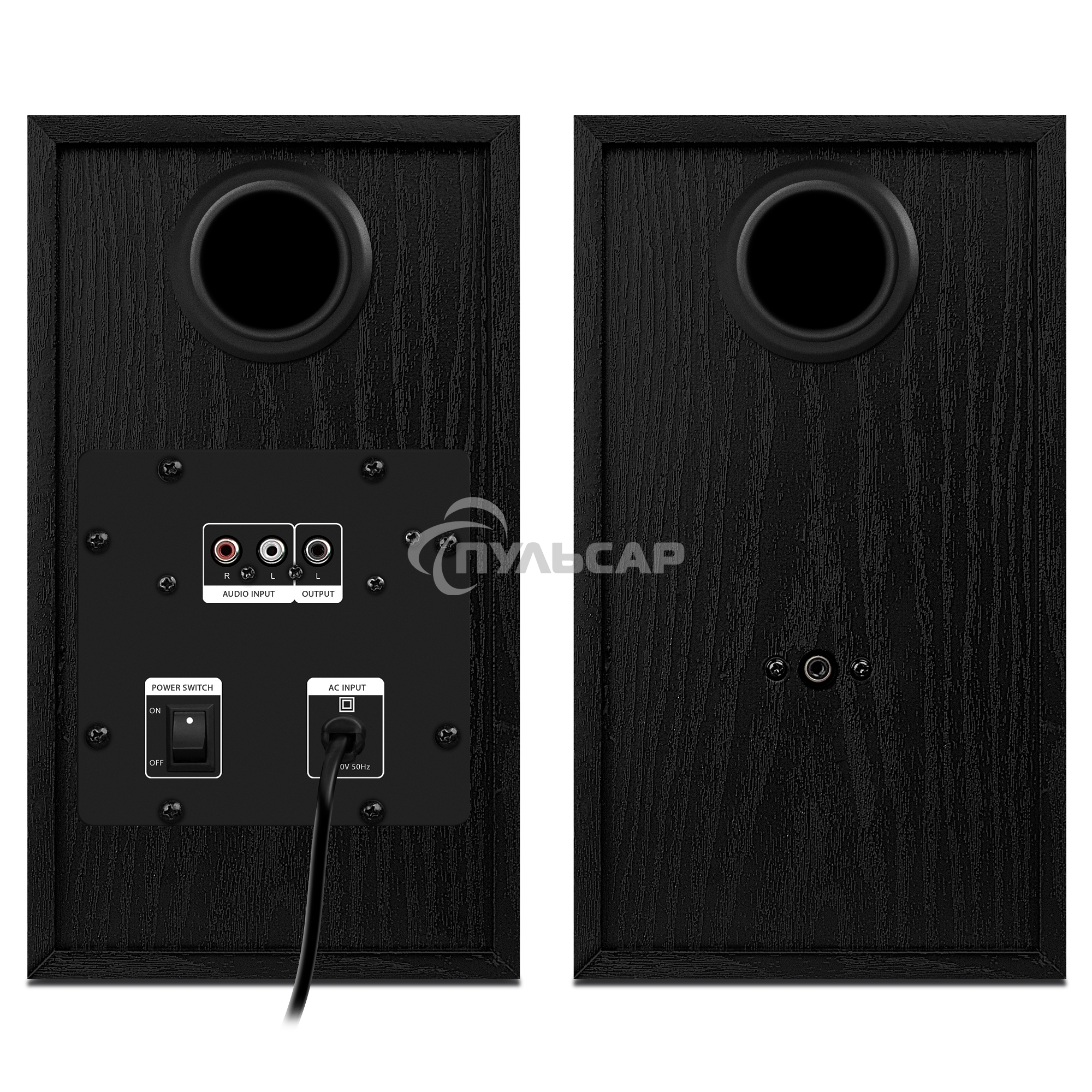 Колонки Sven SPS-614 2.0 (2x20W, Bluetooth, дерево, black)