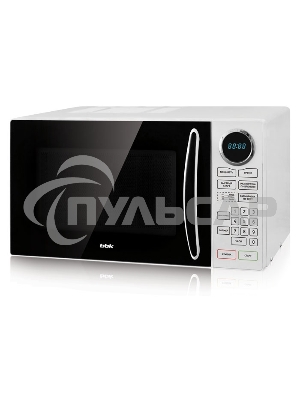 Микроволновая печь BBK 23MWS-916S/BW черный/белый, 23 л, 900 Вт, сенсор