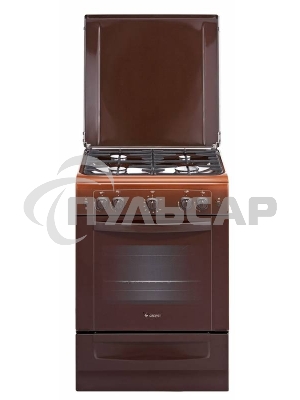 Плита газовая Gefest ПГ 6100-02 0010 коричневый, конфорок 4 шт, духовка 52 л, 60 см x 85 см x 60 см