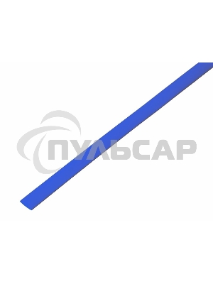 Трубка термоусадочная 6.0/3.0 1м син. Rexant 20-6005
