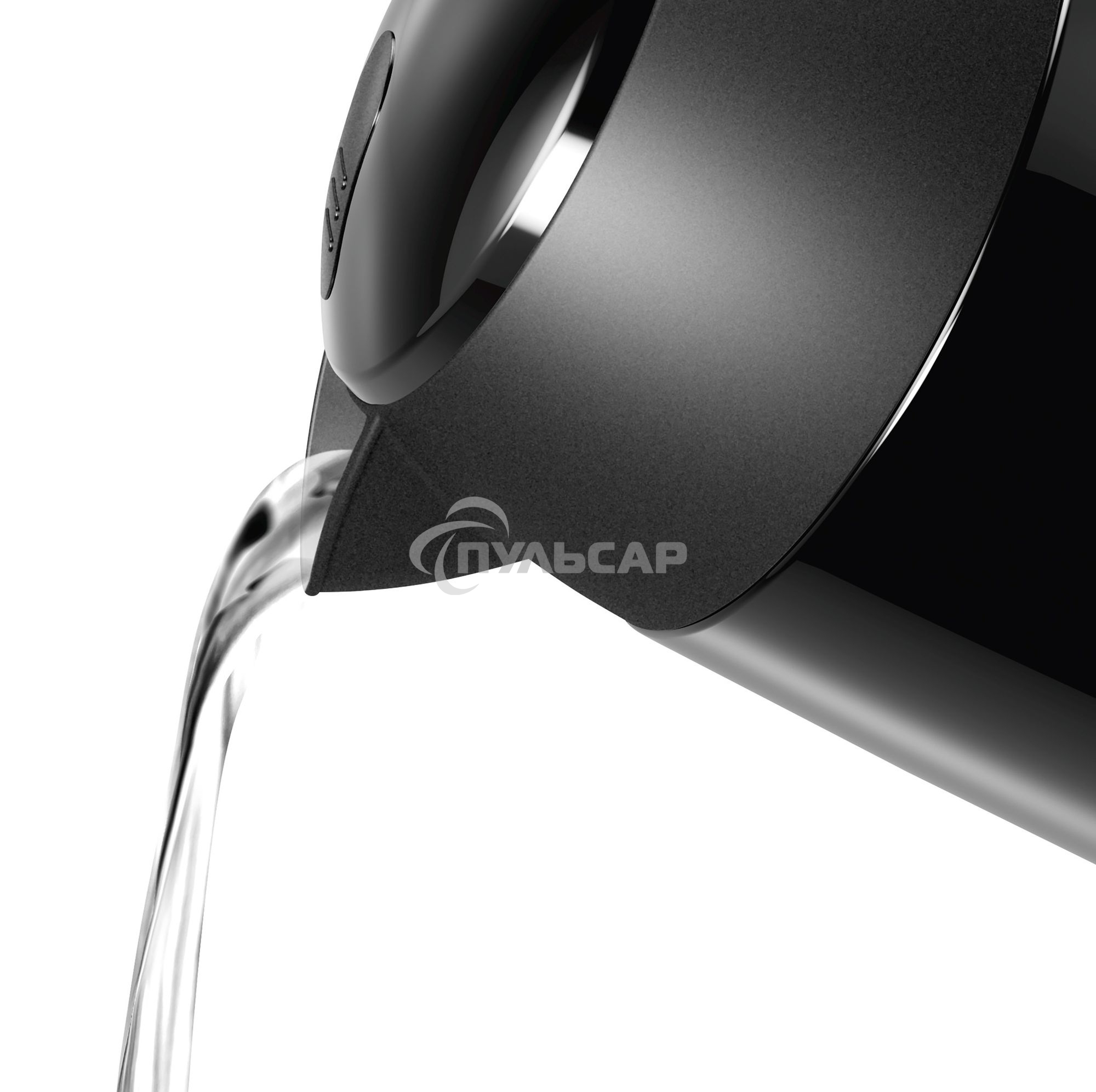 Чайник электрический Bosch TWK3P423 1.7л. 2400Вт черный (корпус: нержавеющая сталь)