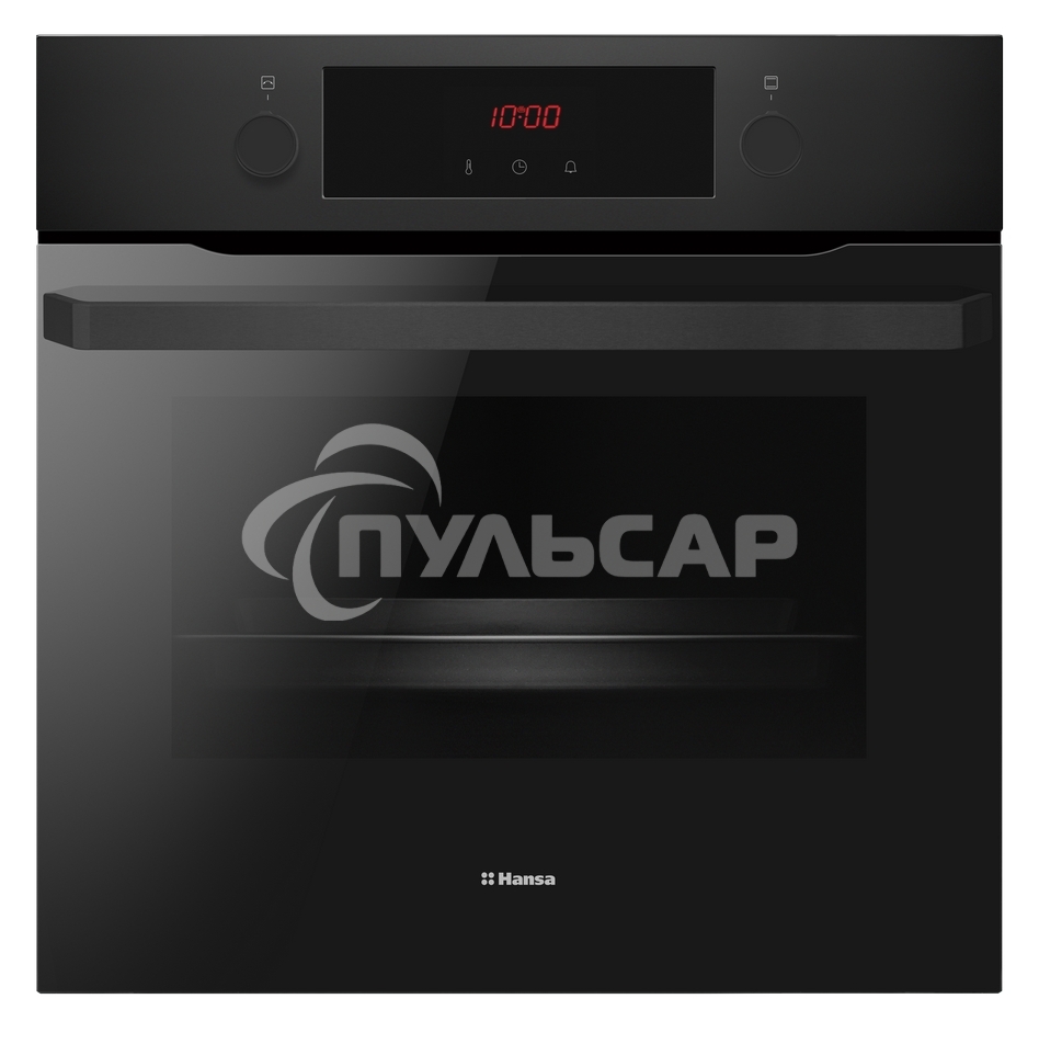 Духовой шкаф электрический Hansa BOES68454 черный, встраиваемый