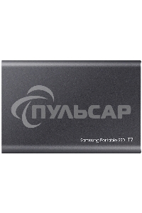 Внешний SSD Samsung T7, 2TB, USB 3.2 Gen 2 Type-C, R/W 1050/1000, титан
