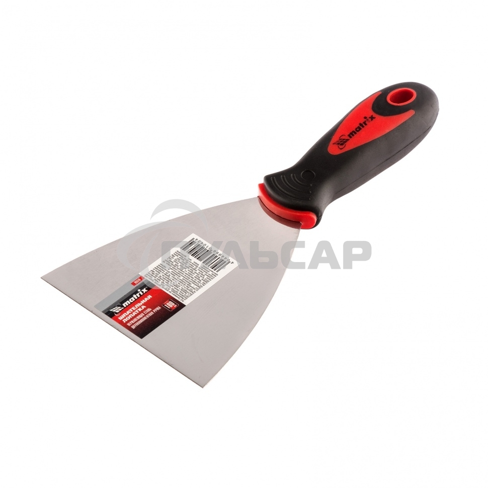 Шпательная лопатка Matrix из нержавеющей стали, 100 мм, 2-комп. ручка