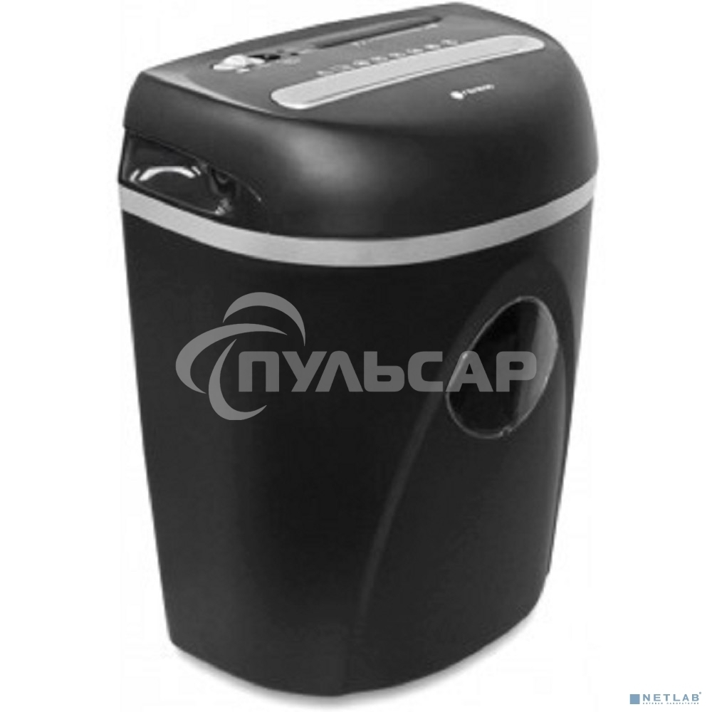 Шредер ГЕЛЕОС Уничтожитель документов УП23-4 DIN P-4 (4 ур-нь секр.), фрагмент 3,9х35мм, 14-16 лист (70г/м2), CD/пл.карты/скрепки/скобы, 23 л.