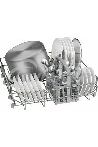 Посудомоечная машина Bosch SMS25AI05E, серебристая, 60 см, 12 компл., 48 дБ, класс A++