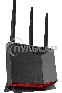 Маршрутизатор ASUS RT-BE86U, черный/красный, 90IG08W0-MO9A0V