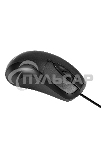 Мышь проводная ExeGate Professional Standard B100 черный, 1000 dpi, USB, кнопки - 3