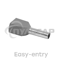 Наконечник штыревой втулочный изол. НШвИ(2) 4-12 (уп.50шт) EKF nhvi2-4.0-12 Наконечник штыревой втулочный изол. НШвИ(2) 4-12 (уп.50шт) EKF nhvi2-4.0-12