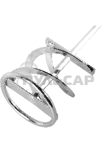 Миксер оцинкованный 400х80 мм для красок и штукатурных смесей