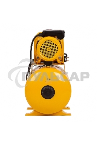 Насосная станция PS1100С, 1100 Вт, 4500 л/ч, ресивер 24 л, подъем 46 м, чугун Denzel