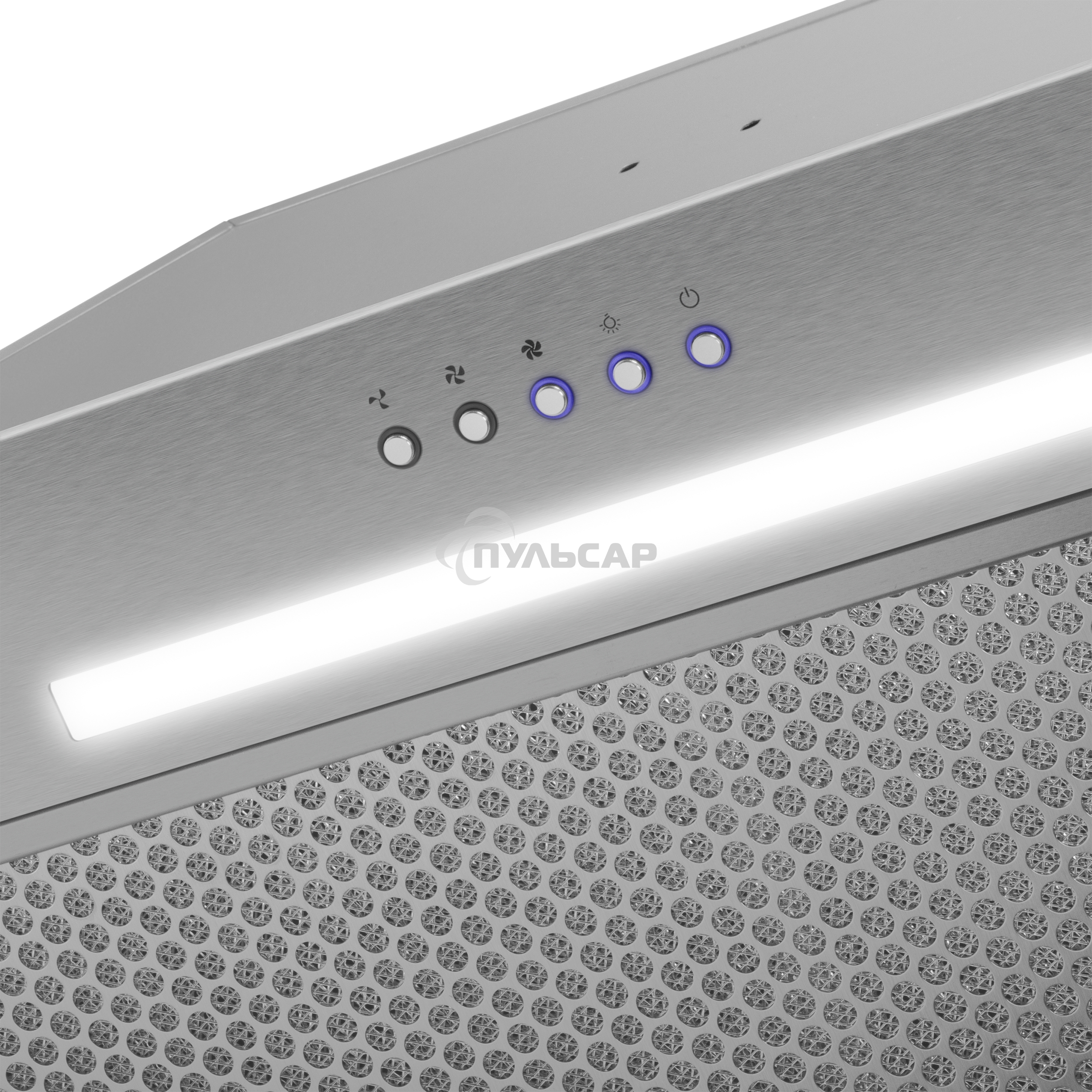 Вытяжка встраиваемая MAUNFELD TRAPEZE 603EM нержавеющая сталь, 60 см, 1150 куб. м/ч, 45 дБ