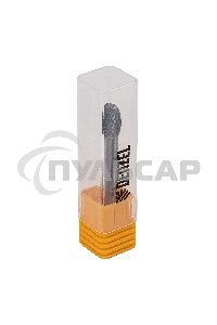 Борфреза по металлу твердосплавная, овальная, тип-E, 8 мм Denzel