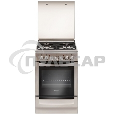 Плита комбинированная Gefest ПГЭ 5102-03 0027 серый, конфорок 4 шт, духовка 55 л, 50 см x 85 см x 58.5 см