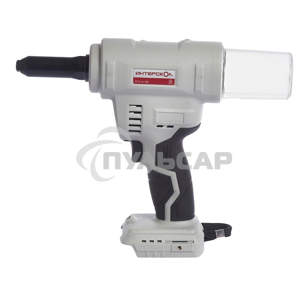 Заклепочный пистолет с бесщеточным (вентильным) двигателем ИНТЕРСКОЛ ВПА-6/18В