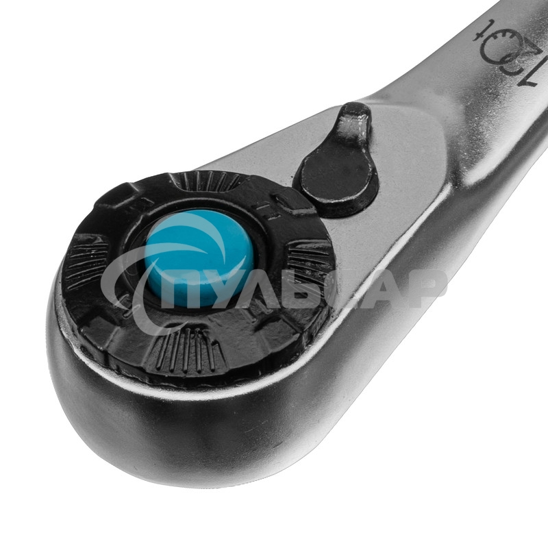 Набор торцевых головок Gross, трещотка 120 зубьев, 12 предметов, 1/4