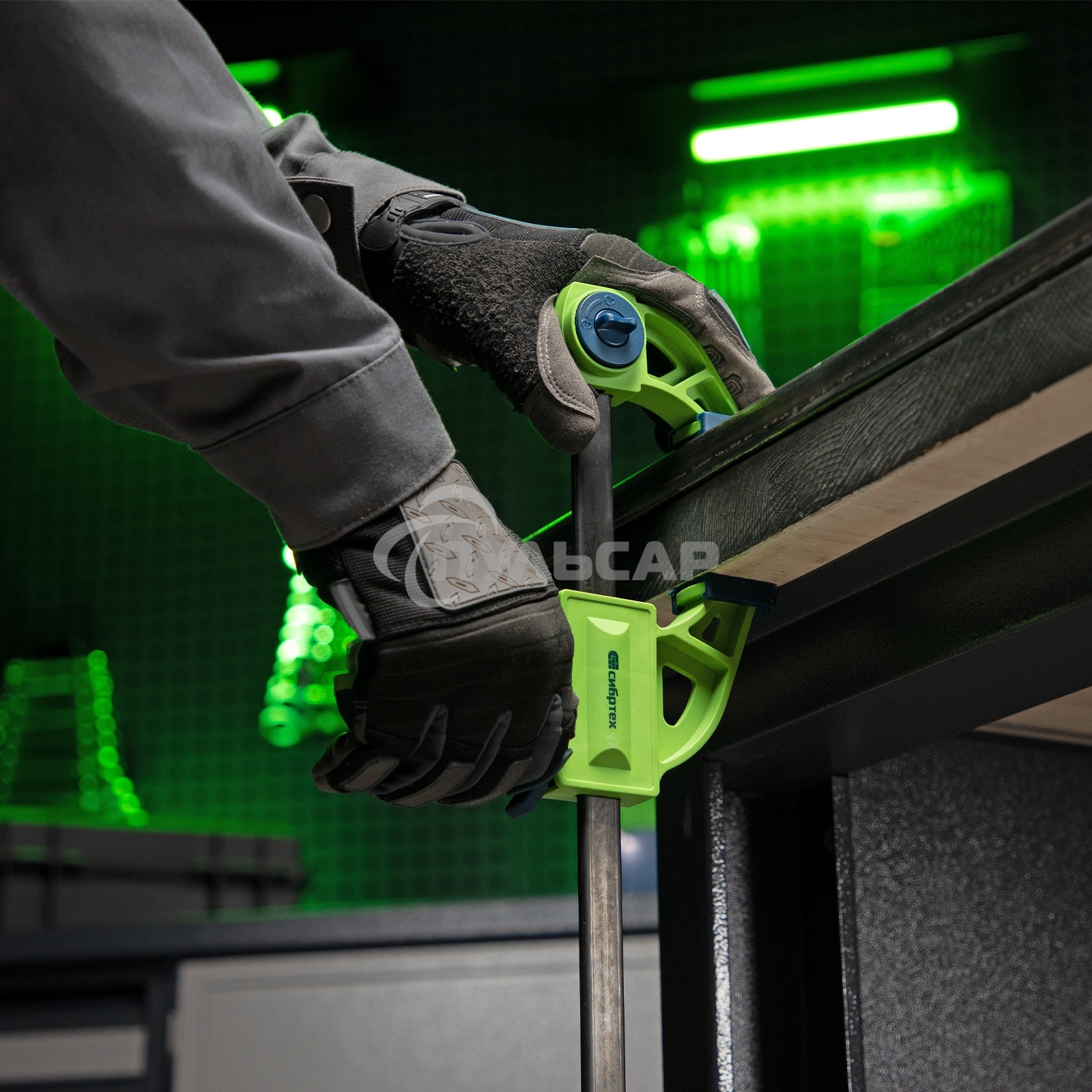 Струбцина F-образная СИБРТЕХ, быстрозажимная 20566