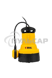 Дренажный насос для чистой воды DPB400, 400 Вт, подъем 11 м, 5500 л/ч Denzel