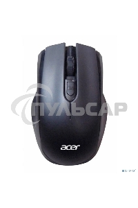 Мышь беспроводная Acer OMR030 черный, 1600 dpi, радиоканал, USB, кнопки - 4