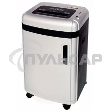 Шредер Office Kit S230 2x15 (секр.P-5)/фрагменты/17лист./35лтр./скрепки/скобы/пл.карты/CD