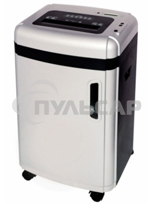 Шредер Office Kit S230 2x15 (секр.P-5)/фрагменты/17лист./35лтр./скрепки/скобы/пл.карты/CD