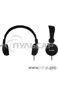 Наушники SVEN AP-320M черный микрофон