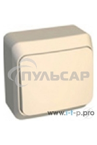 Переключатель 1-кл. ОП Этюд 10А крем. SchE BA10-004K