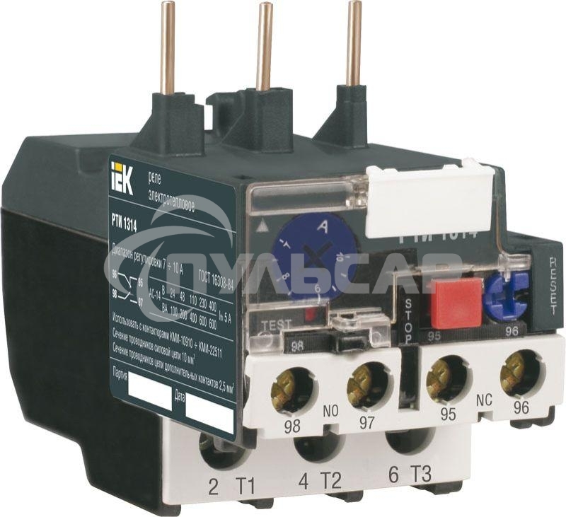 Реле тепловое Iek DRT10-0012-0018 РТИ-1321 12-18А