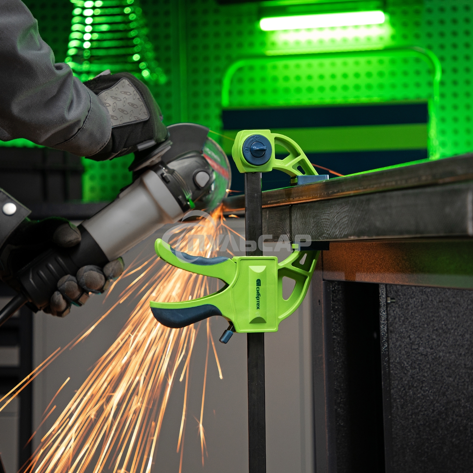 Струбцина F-образная СИБРТЕХ, быстрозажимная 20566