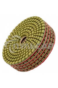 Алмазный гибкий шлифовальный круг Matrix,100 мм, P 50, мокрое шлифование, 5шт.