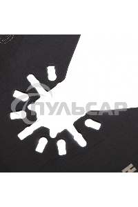 Насадка для МФИ отрезная полукруг., HSS, по металлу и дереву, 80 х 1,2 мм, мелкий зуб Denzel