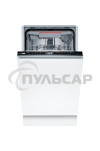 Встраиваемая посудомоечная машина Bosch SPV4HMX55Q, черный, 44.8 см, 10 компл., 45 дБ, класс A+