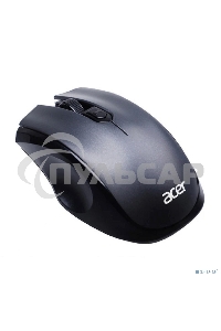Мышь беспроводная Acer OMR030 черный, 1600 dpi, радиоканал, USB, кнопки - 4
