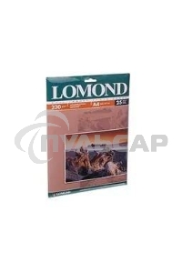 Фотобумага Lomond 0102050 A4/230г/м2/25л./белый матовое для струйной печати