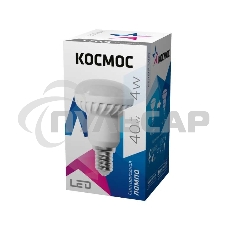 Лампа светодиодная LED R39 4Вт 220В E14 4500К Космос Lksm_LED4wR39E1445