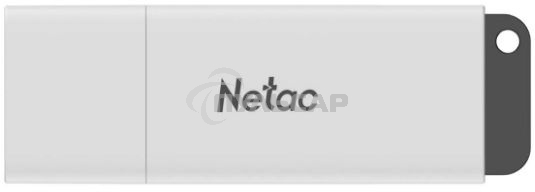 Флешка USB Netac U185 8 Gb <NT03U185N-008G-20WH>, USB 2.0, с колпачком, пластиковая белая
