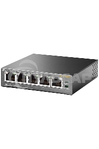 Коммутатор TP-Link SMB TL-SF1005P 5-портовый 10/100 Мбит/с настольный коммутатор с 4 портами PoE 