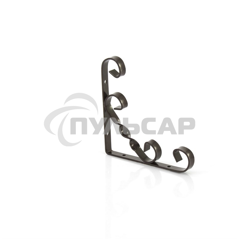 Кронштейн декоративный 150 х 150 мм, коричневый Сибртех