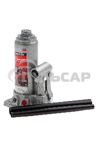 Домкрат Matrix бутылочный 3т h подъема 194–372мм в пласт. кейсе