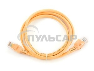 Патч-корд FTP Cablexpert кат.5e, 2м, литой, многожильный (оранжевый)